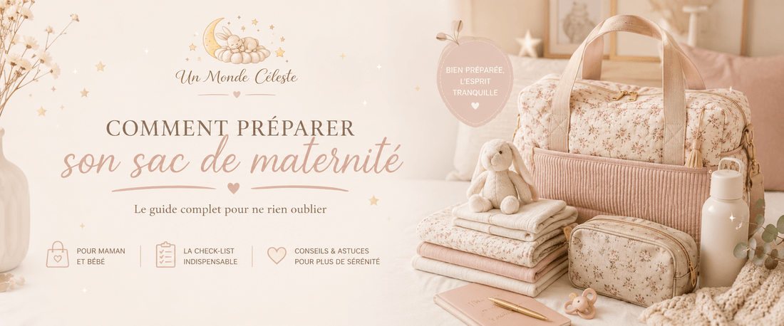 Comment préparer son sac de maternité ? - Un monde Céleste