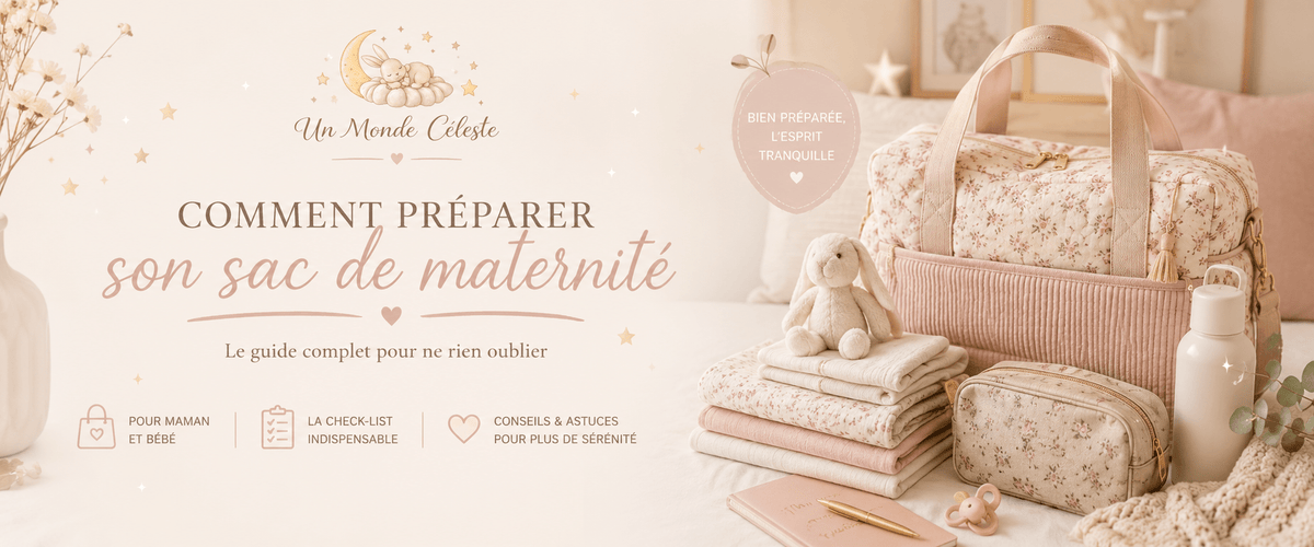 Comment préparer son sac de maternité ? - Un monde Céleste