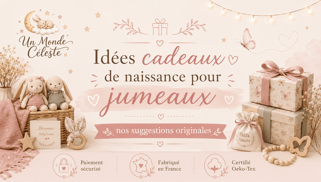 Idées cadeaux de naissance pour jumeaux : nos suggestions originales - Un monde Céleste