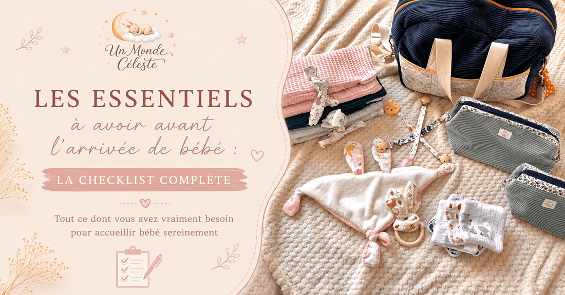 Les essentiels à avoir avant l'arrivée de bébé : la checklist complète - Un monde Céleste