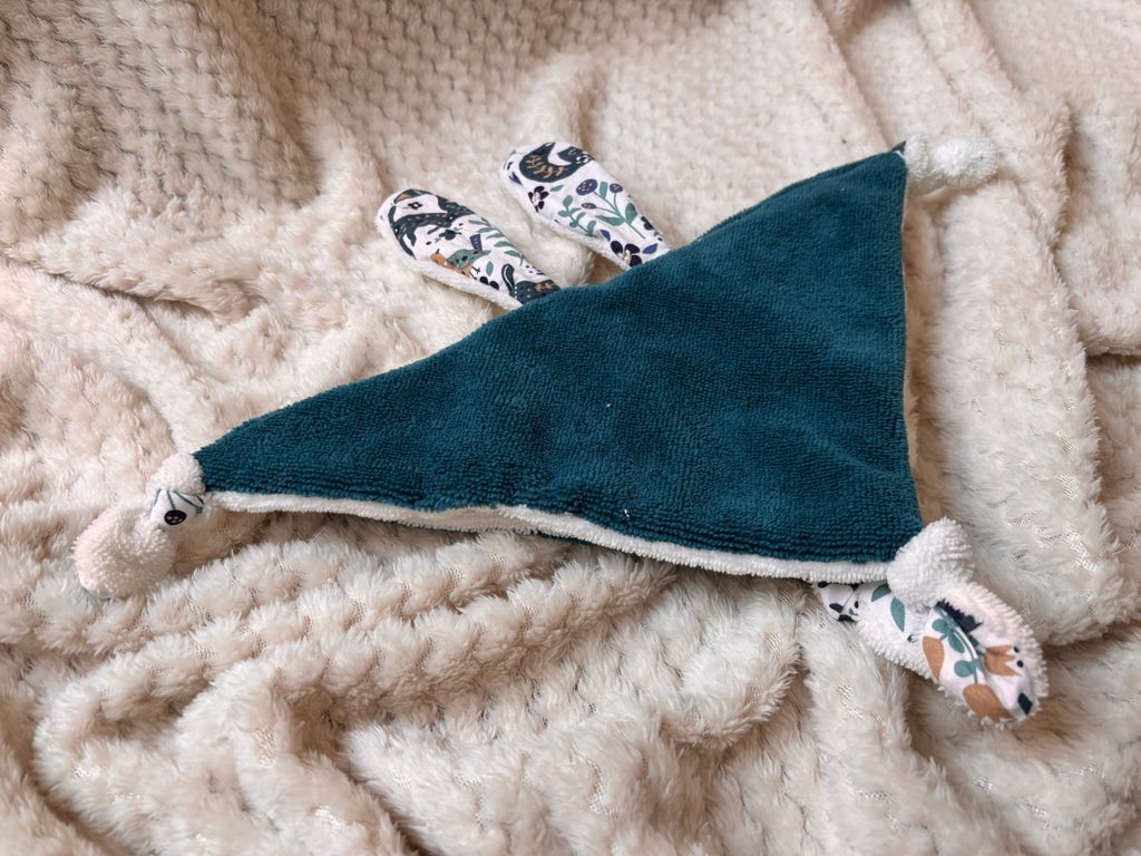 Doudou bébé artisanal lavable machine certifié Oeko-Tex