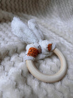Anneau de dentition artisanal bébé cadeau naissance original