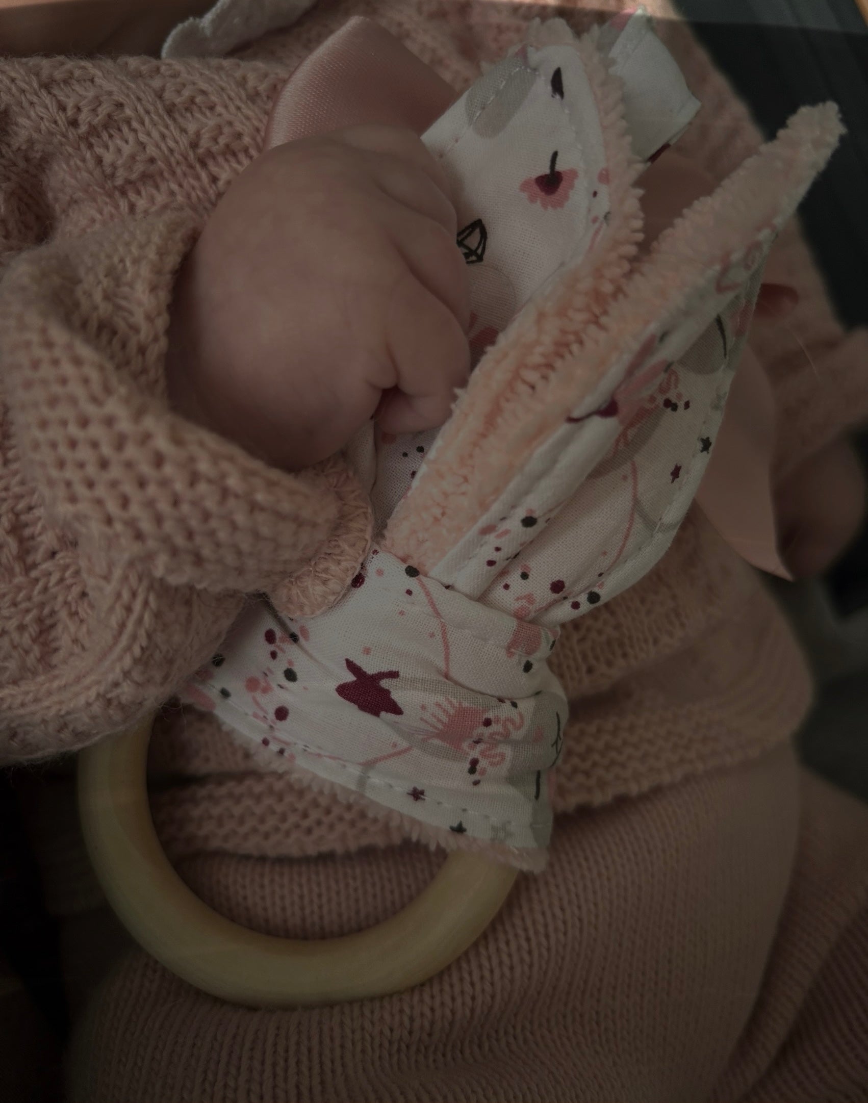Accessoires bébé faits main tissu doux collection coordonnée