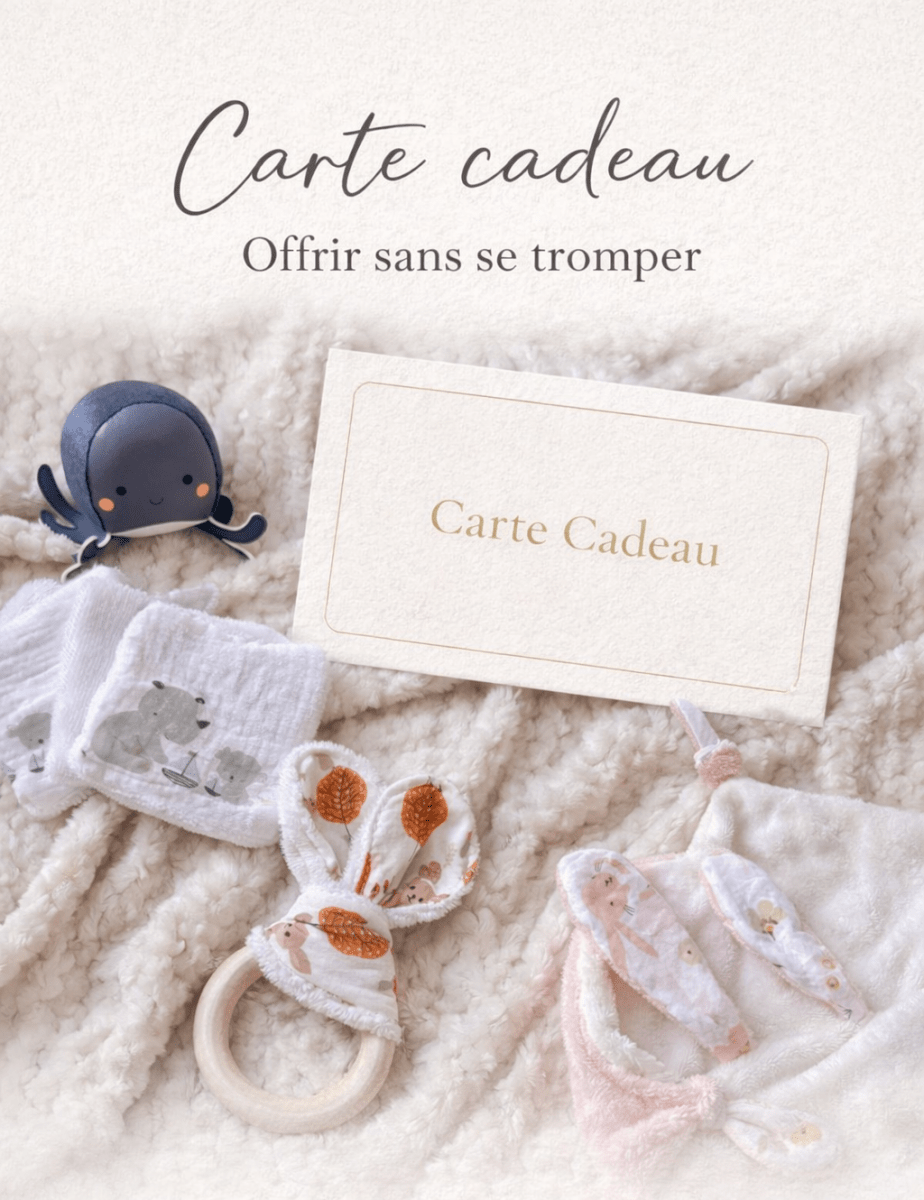 Carte cadeau naissance pour bébé – idée cadeau | Un Monde Céleste