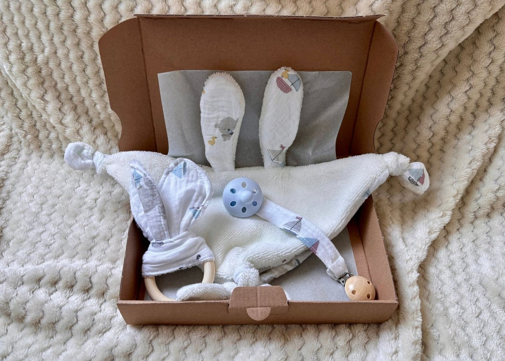 Coffret naissance fait main collection Horizon Céleste