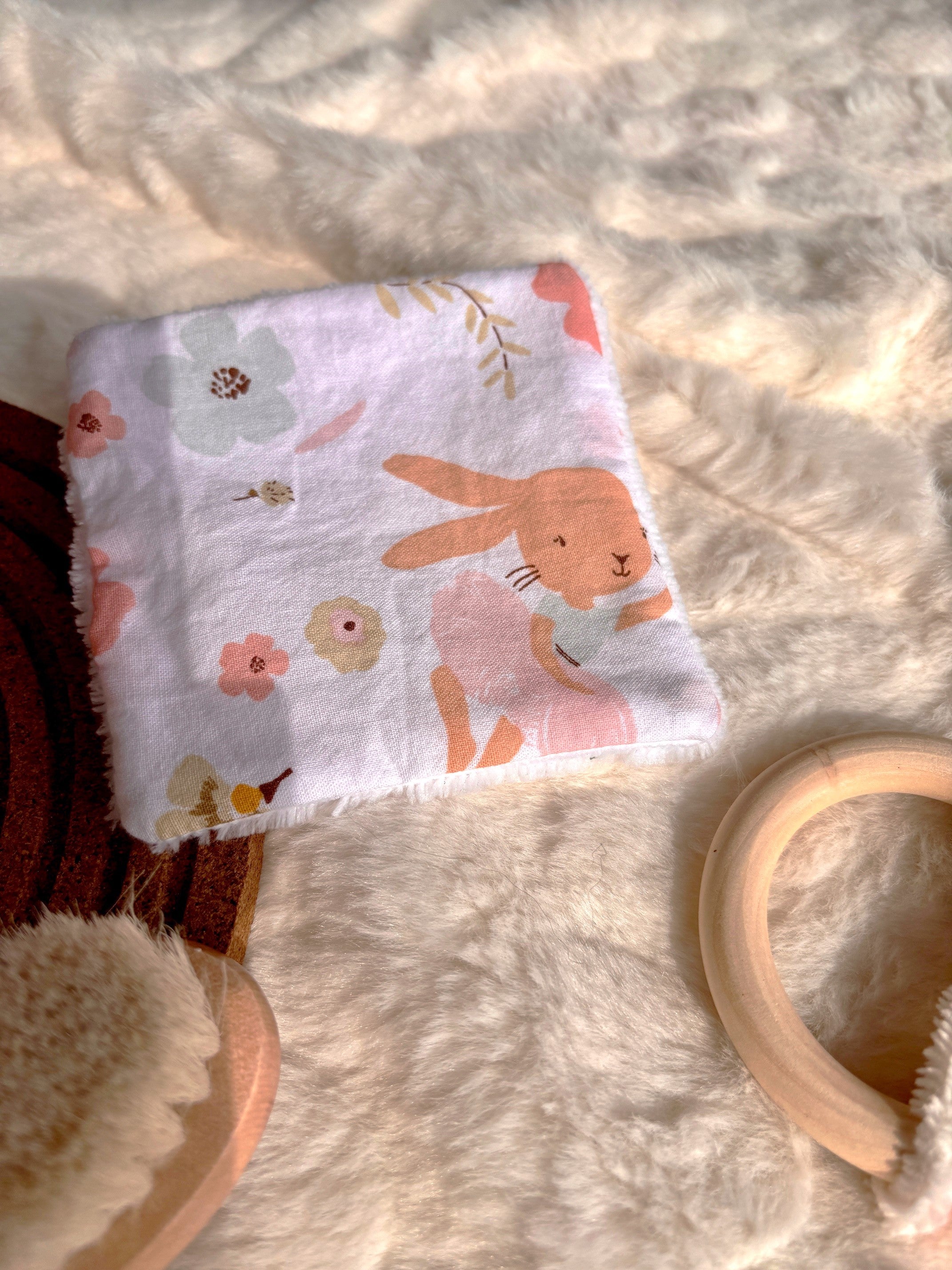 Cotons lavables bébé - Douceur printanière