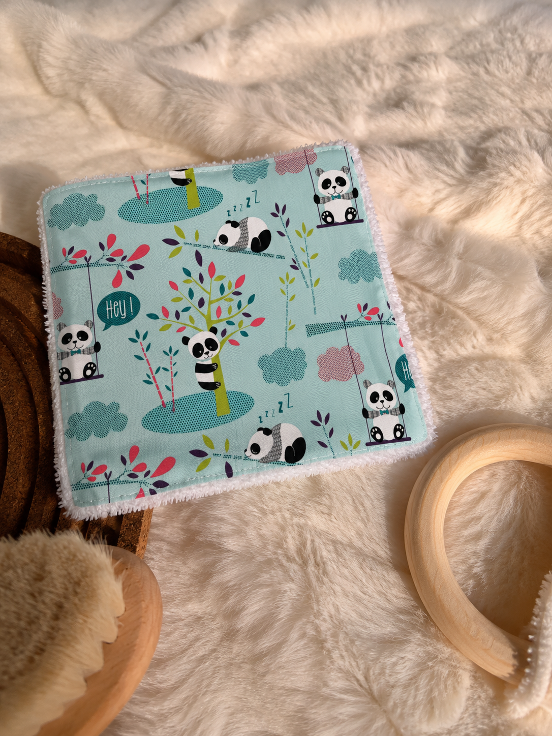 Cotons lavables bébé - Le jardin des pandas