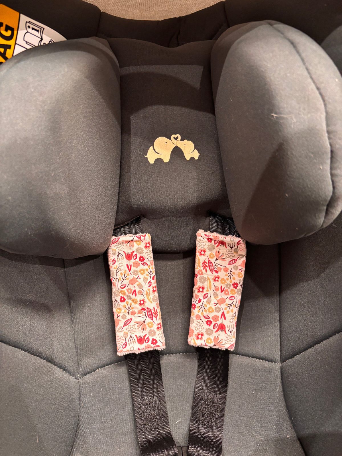 Lot de 3 protèges bretelles pour siège auto & cosy - A composer