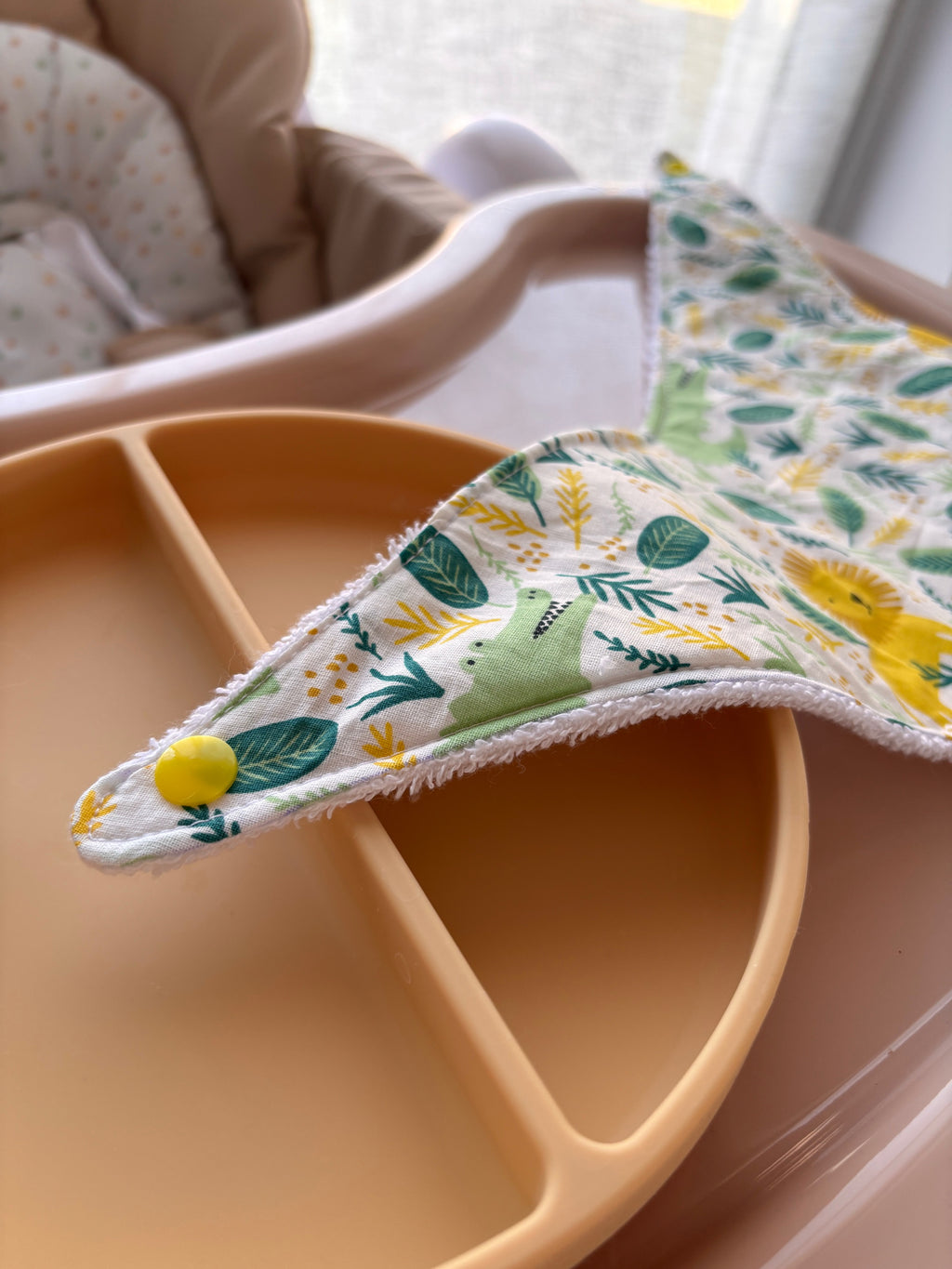 Bavoir bandana - Jungle tropicale