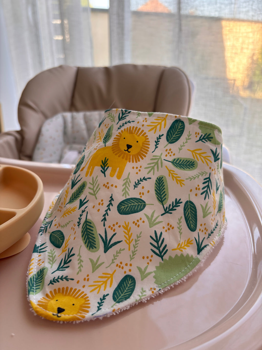 Bavoir bandana - Jungle tropicale