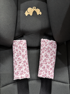 Protège bretelles pour siège auto & cosy - Collection Octobre Rose
