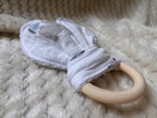 Anneau de dentition artisanal bébé, naturel et sécurisé