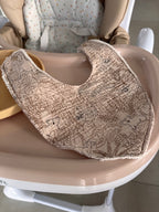 Bavoir bandana en gaze de coton - Rêves d'Australie