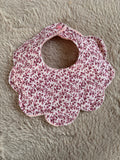 Bavoir fleur - Collection Octobre Rose
