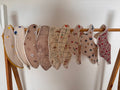 Lot de 3 bavoirs bandana en gaze de coton - A composer