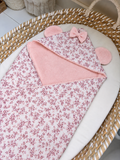 Cape de bain - Collection Octobre Rose