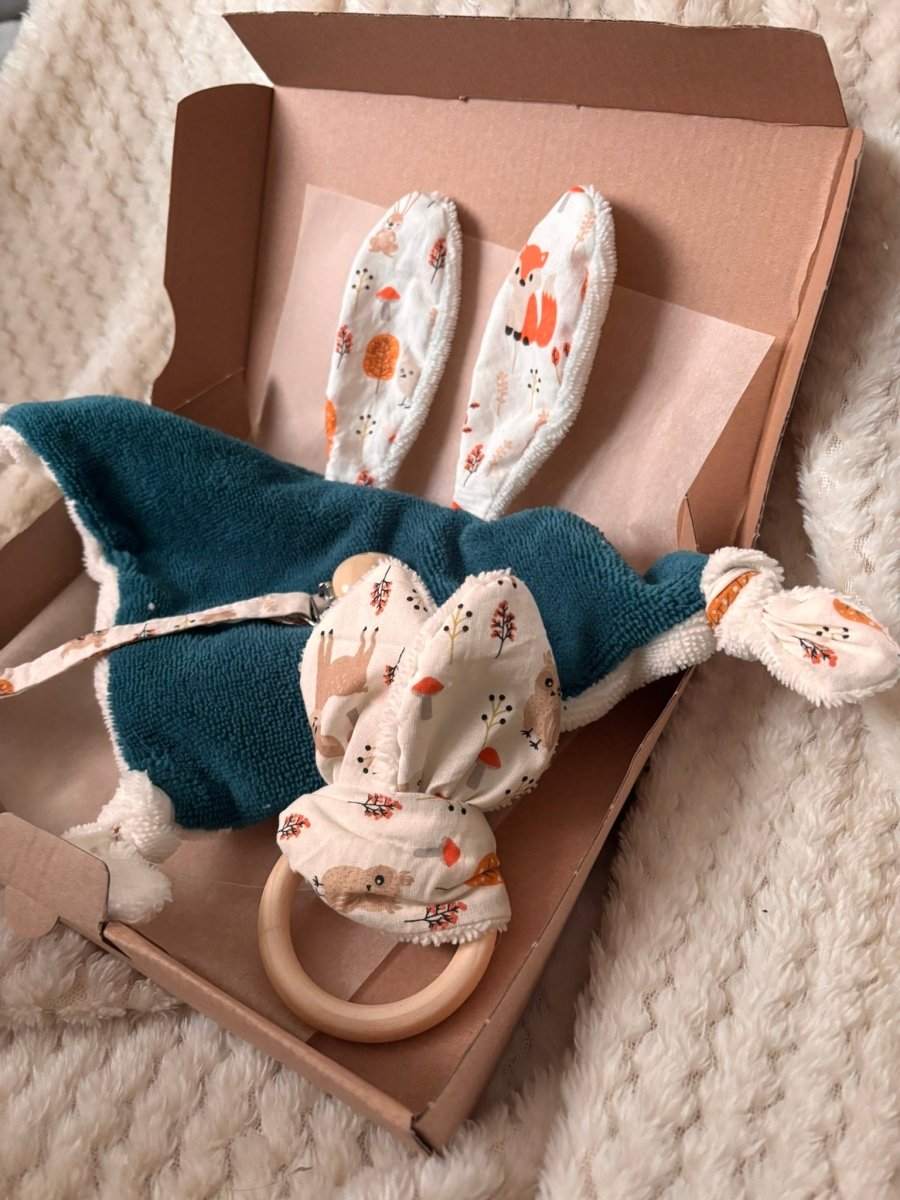 Coffret naissance fait main collection Promenade d'Automne