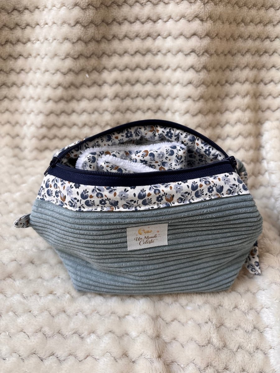 Coffret cadeau naissance maman bébé assorti fait main France