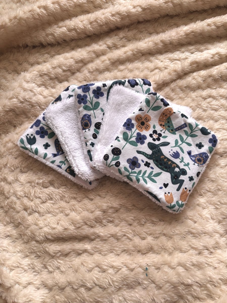Cotons lavables bébé faits main collection Foret stellaire – Un Monde Céleste