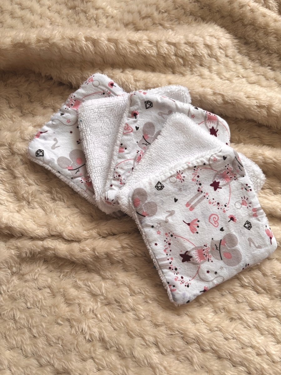 Cotons lavables artisanaux bébé lavables machine certifiés