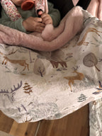 Couverture cosy réversible