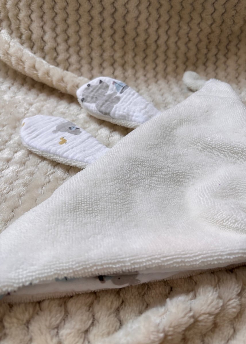 Doudou bébé fait main collection Horizon Céleste