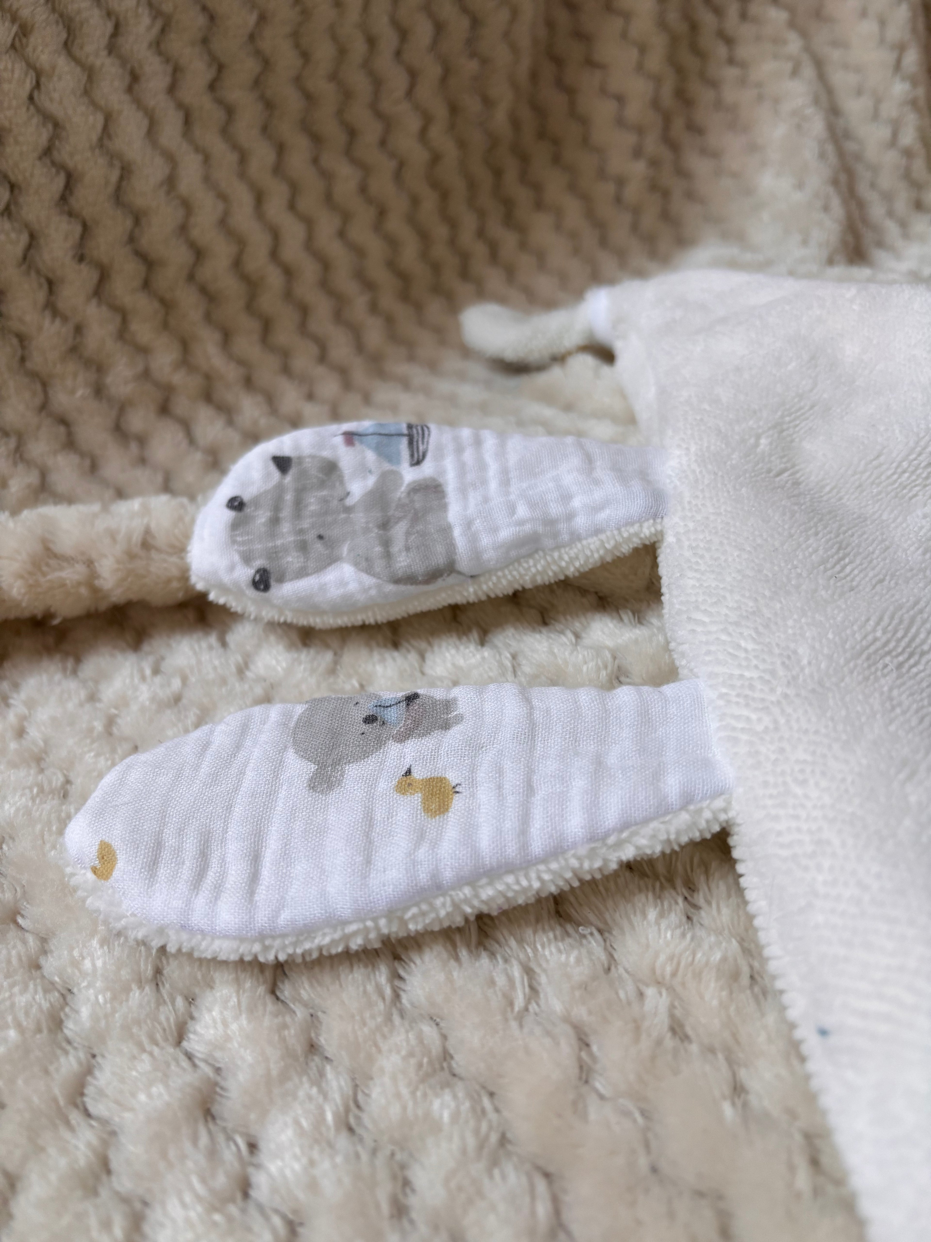 Doudou bébé fait main collection Horizon Céleste