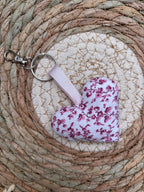 Porte-clé cœur — Collection Octobre Rose