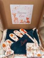 Trousseau de naissance complet - 7 produits + 1 broderie offerte -